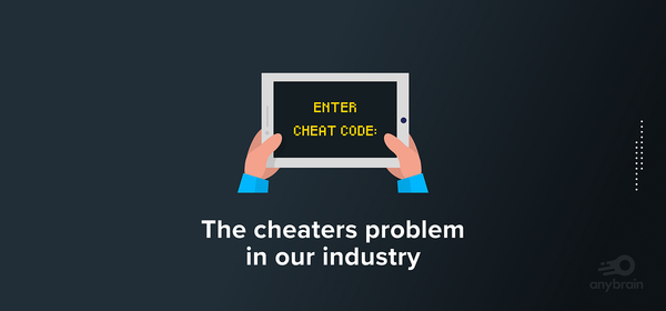The view of video game pros on the cheaters problem in our industry